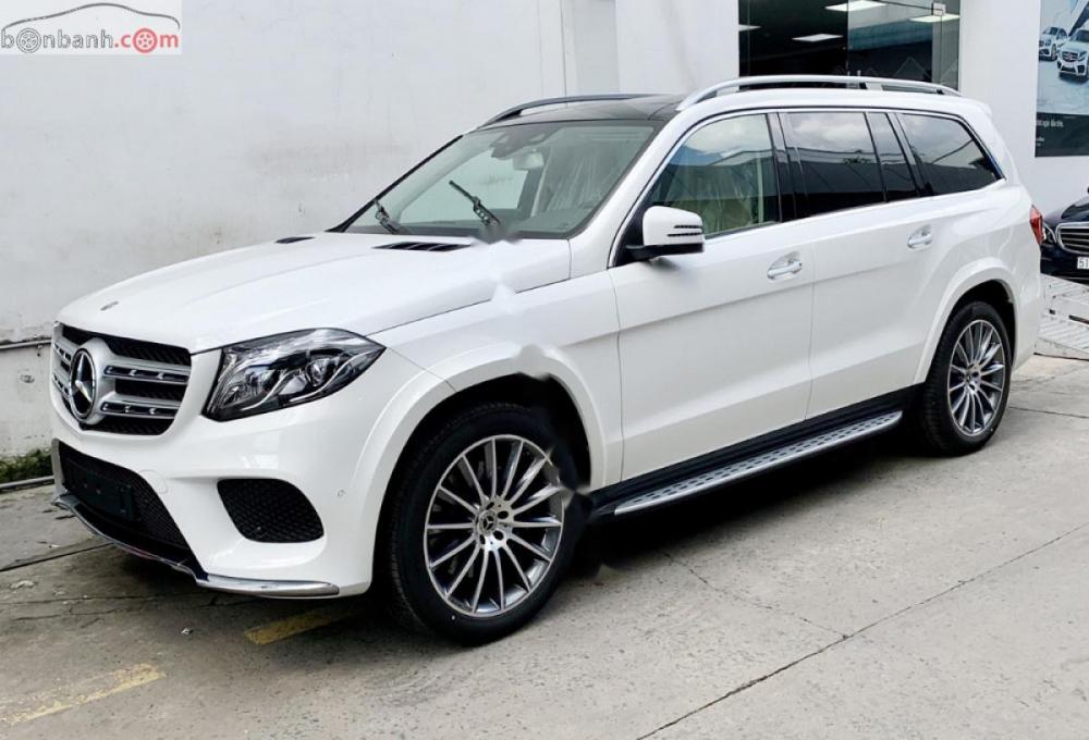 Mercedes-Benz GLS 400 2019 - Bán Mercedes GLS 400 sản xuất 2019, màu trắng, nhập khẩu