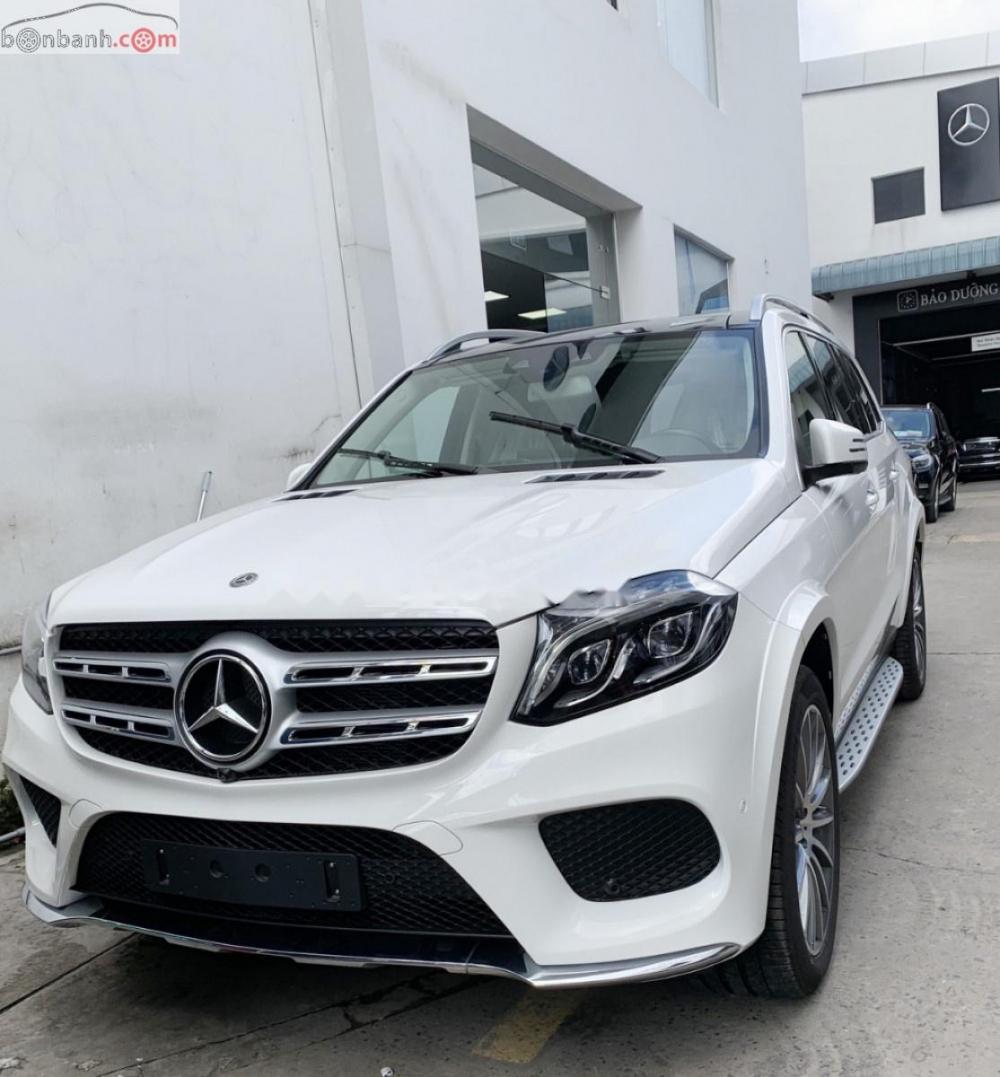 Mercedes-Benz GLS 400 2019 - Bán Mercedes GLS 400 sản xuất 2019, màu trắng, nhập khẩu