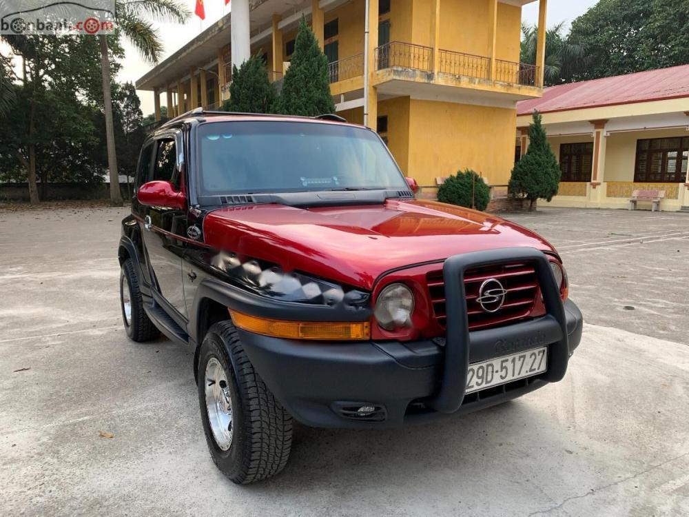 Ssangyong Korando TX5 4x4 AT 2004 - Cần bán Ssangyong Korando TX5 4x4 AT đời 2004, hai màu, xe nhập