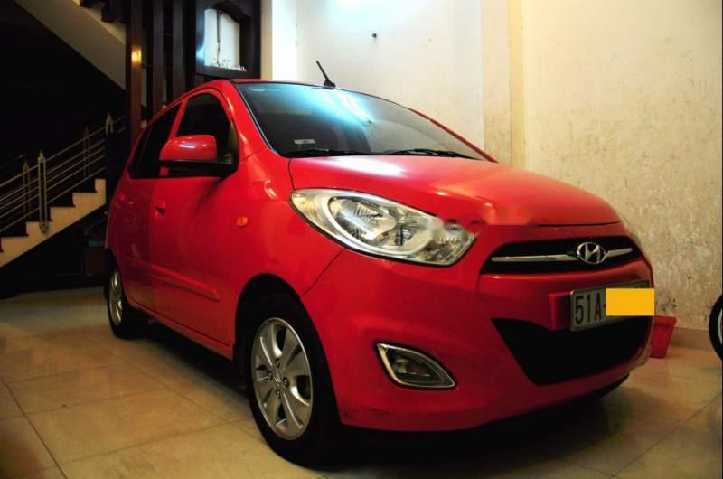 Hyundai i10 2011 - Bán Hyundai i10 sản xuất 2011, màu đỏ, nhập khẩu nguyên chiếc, giá chỉ 280 triệu