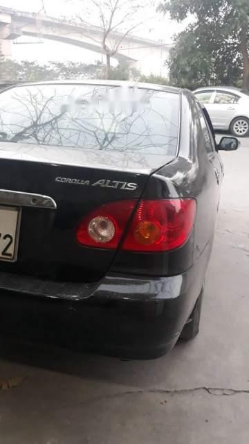 Toyota Corolla altis 2003 - Bán Toyota Corolla Altis sản xuất 2003, màu đen, giá 235tr