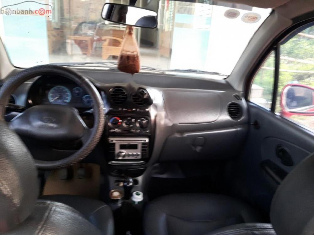 Daewoo Matiz SE 2002 - Bán Daewoo Matiz SE sản xuất năm 2002, màu đỏ, giá tốt