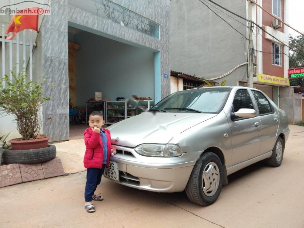 Fiat Siena ELX 1.3 2003 - Chính chủ bán Fiat Siena ELX 1.3 năm sản xuất 2003, màu bạc