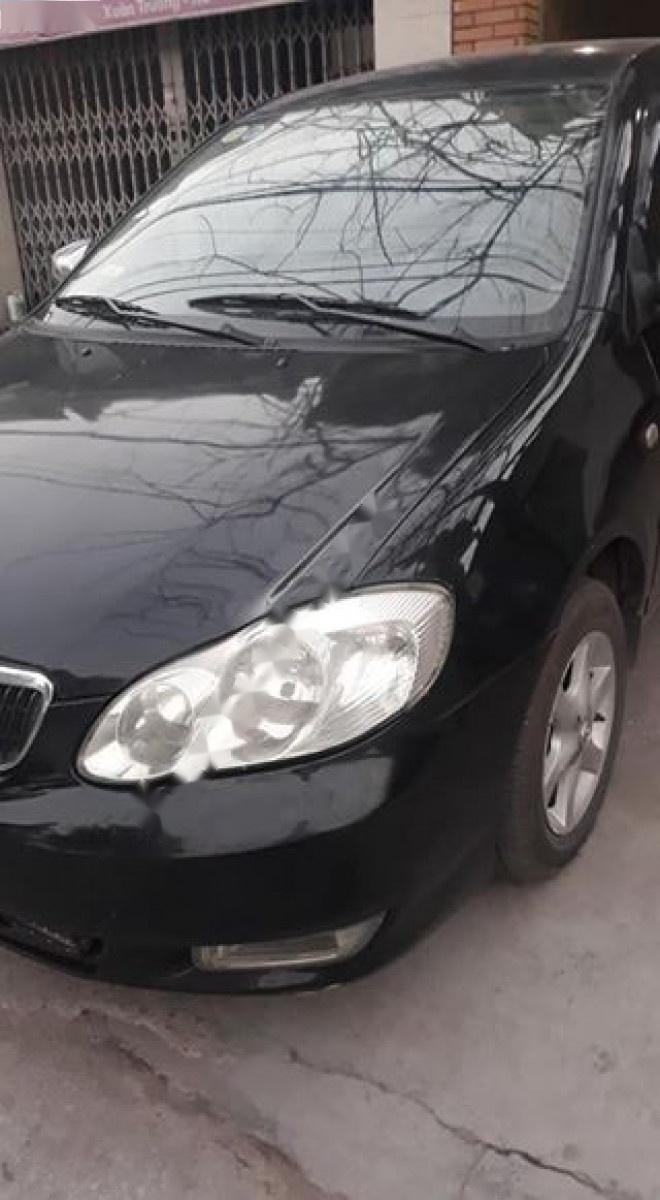 Toyota Corolla altis 1.8G MT 2003 - Bán Toyota Corolla altis 1.8G MT năm sản xuất 2003, màu đen 