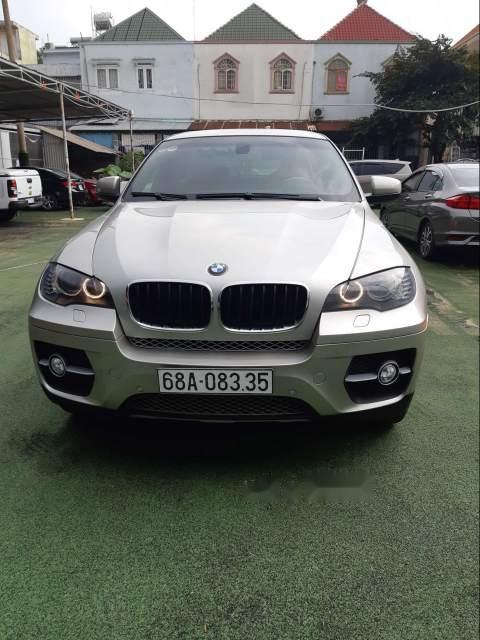 BMW X6   2008 - Cần bán lại xe BMW X6 sản xuất 2008, màu bạc, nhập khẩu 