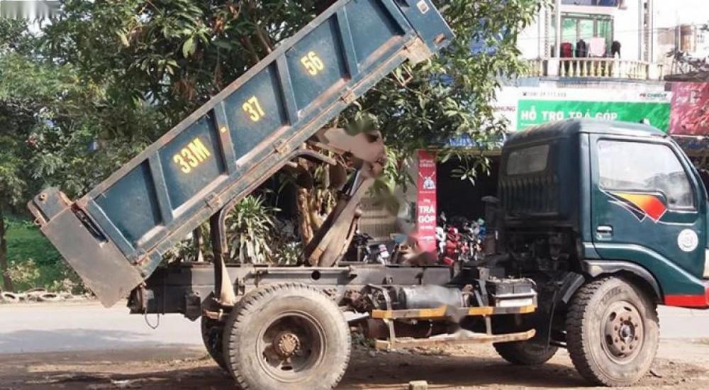 Fuso 2008 - Bán Cửu Long 4.75 tấn sản xuất năm 2008, màu xanh lam