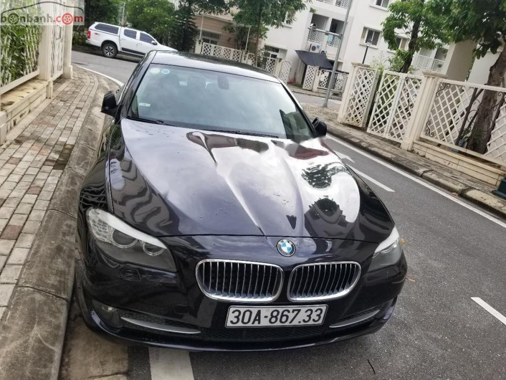 BMW 5 Series 523i 2010 - Cần bán gấp BMW 5 Series 523i 2010, màu đen, đăng ký tháng 11 năm 2010