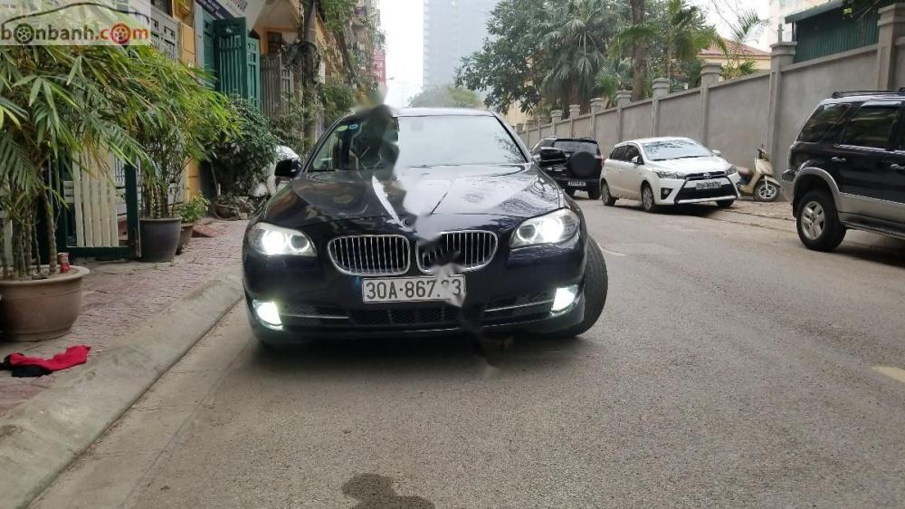 BMW 5 Series 523i 2010 - Cần bán gấp BMW 5 Series 523i 2010, màu đen, đăng ký tháng 11 năm 2010