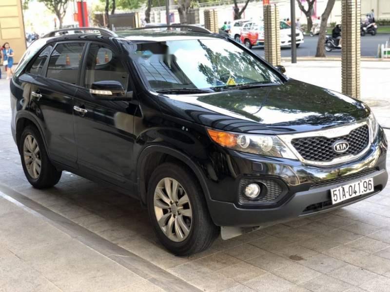 Kia Sorento 2010 - Bán Kia Sorento đời 2010, màu đen, nhập khẩu nguyên chiếc, giá chỉ 650 triệu