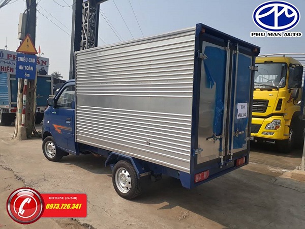 Cửu Long A315 2019 - Xe tải Dongben 770kg thùng kín đời 2019