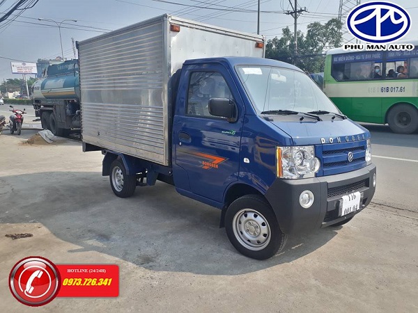 Cửu Long A315 2019 - Xe tải Dongben 770kg thùng kín đời 2019