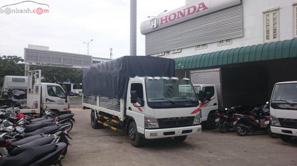 Genesis 5.5T 2017 - Cần bán xe Fuso Canter 5.5T sản xuất năm 2017, màu trắng