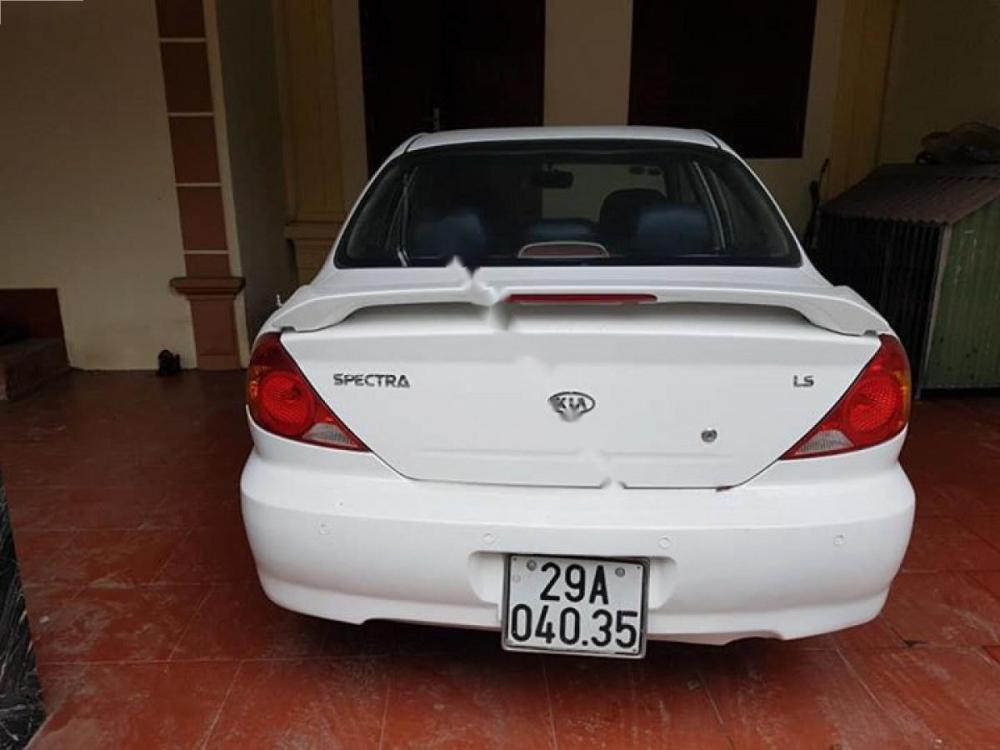 Kia Spectra 1.6 MT 2003 - Bán Kia Spectra 1.6 MT năm sản xuất 2003, màu trắng, 120tr