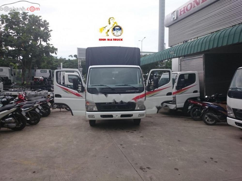 Genesis 5.5T 2017 - Cần bán xe Fuso Canter 5.5T sản xuất năm 2017, màu trắng