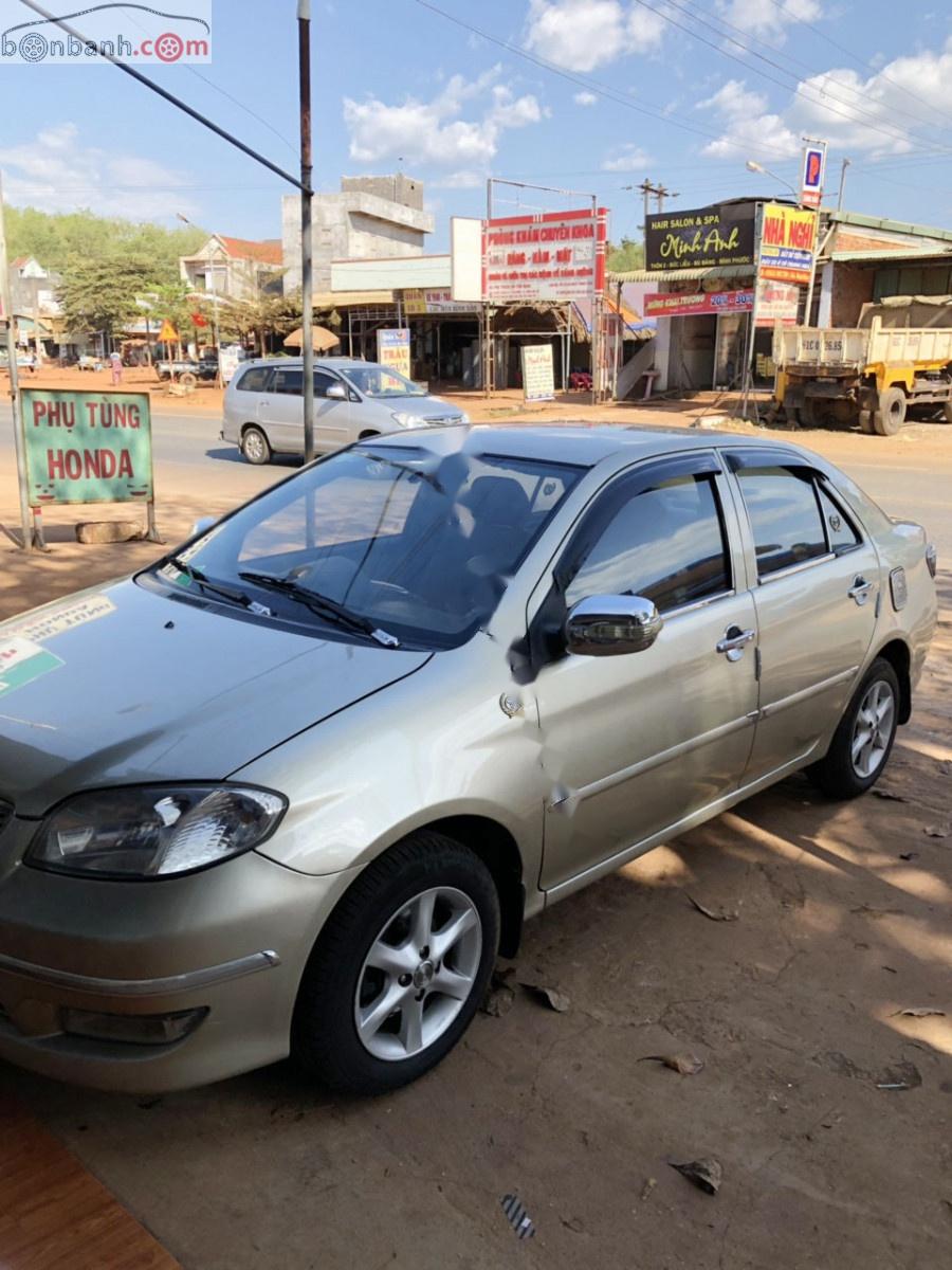 Toyota Vios 1.5G 2004 - Bán Toyota Vios 1.5G 2004, màu vàng, chính chủ, giá cạnh tranh