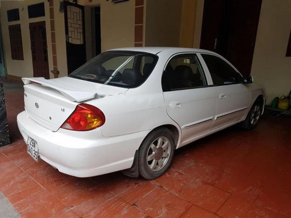 Kia Spectra 1.6 MT 2003 - Bán Kia Spectra 1.6 MT năm sản xuất 2003, màu trắng, 120tr