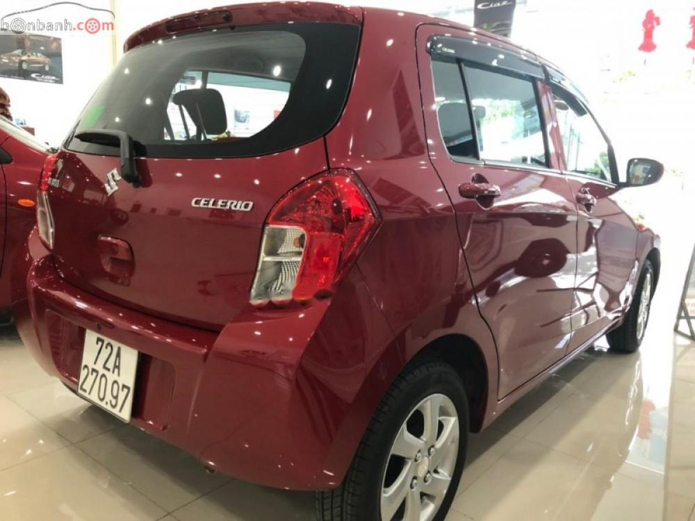 Suzuki Celerio 1.0 AT 2018 - Bán Suzuki Celerio 1.0 AT đời 2018, màu đỏ, xe nhập như mới