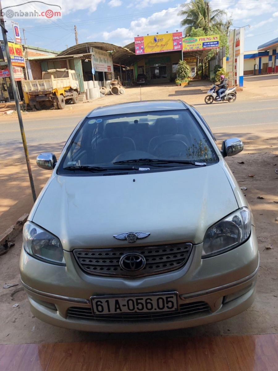 Toyota Vios 1.5G 2004 - Bán Toyota Vios 1.5G 2004, màu vàng, chính chủ, giá cạnh tranh