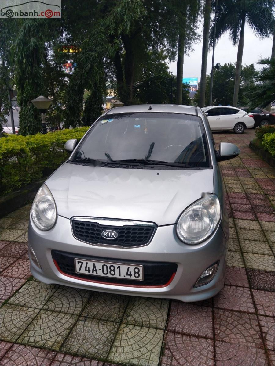 Kia Morning EX 1.1 MT 2009 - Cần bán gấp Kia Morning EX 1.1 MT 2009, màu bạc chính chủ