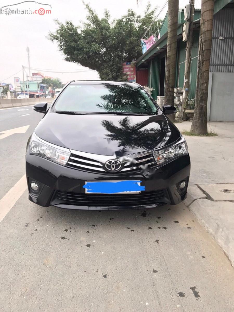 Toyota Corolla altis G 2015 - Bán ô tô Toyota Corolla altis G đời 2015, màu đen xe gia đình, giá 560tr