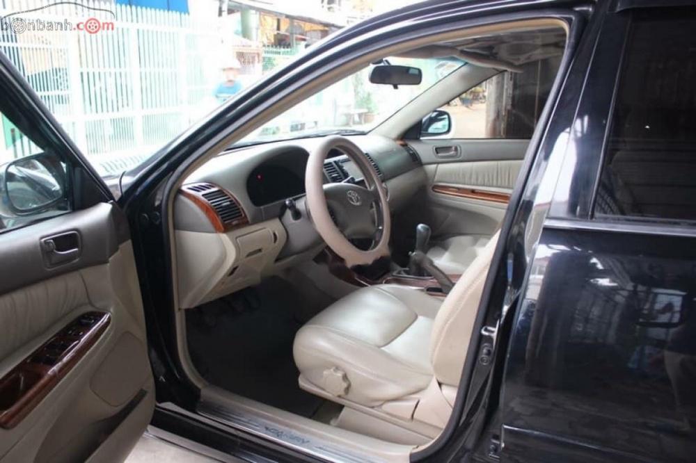 Toyota Camry 2.4G 2003 - Bán Toyota Camry 2.4G sản xuất 2003, màu đen