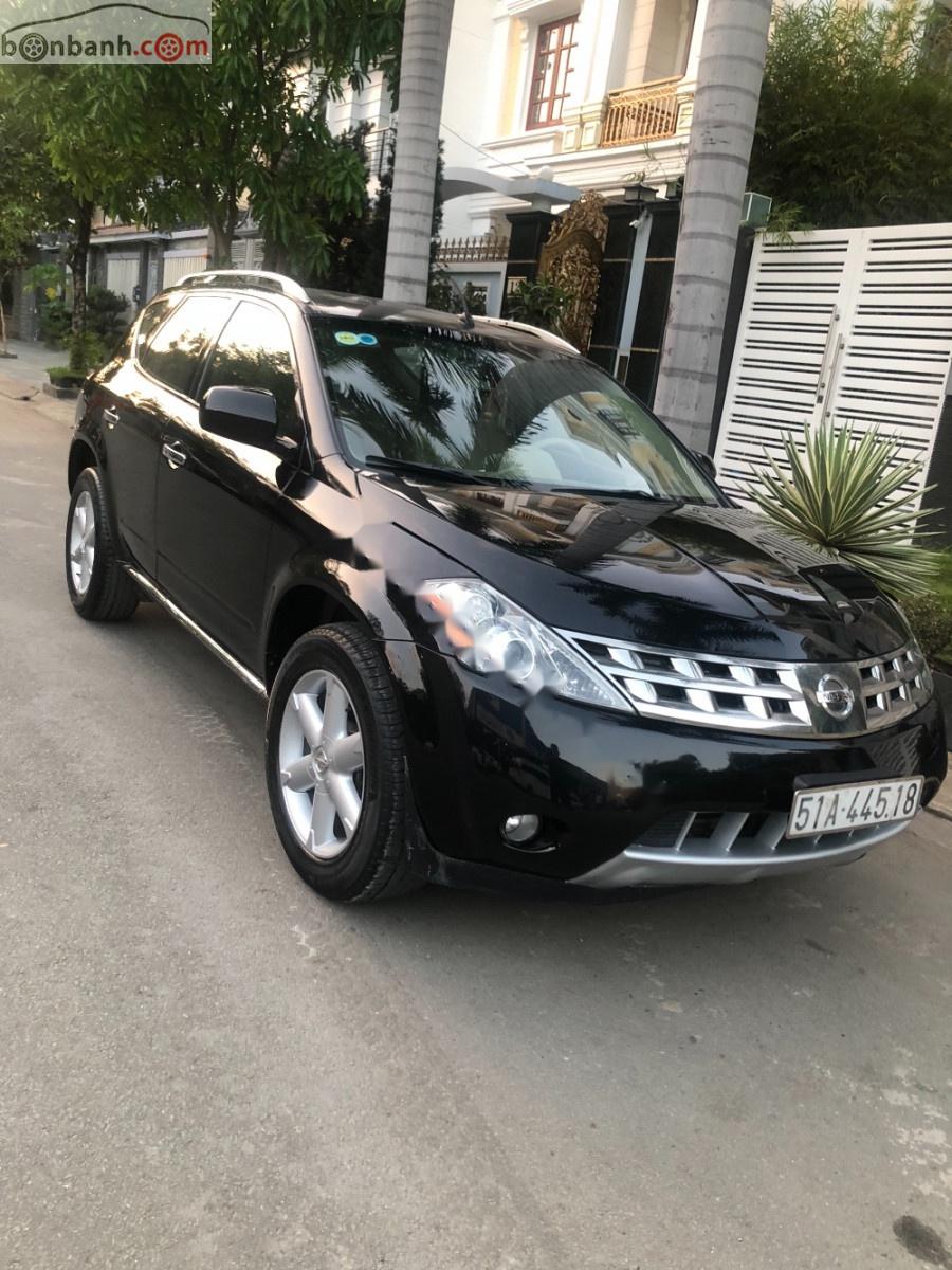 Nissan Murano 2008 - Bán Nissan Murano 2008, màu đen, nhập khẩu nguyên chiếc, giá 450tr