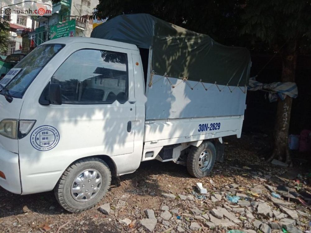 Xe tải 500kg - dưới 1 tấn   2008 - Bán xe tải 500kg - dưới 1 tấn đời 2008, màu trắng, có bảo hành