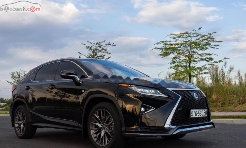 Lexus RX 350 F-Sport 2016 - Bán ô tô Lexus RX 350 F-Sport đời 2016, màu đen, nhập khẩu như mới