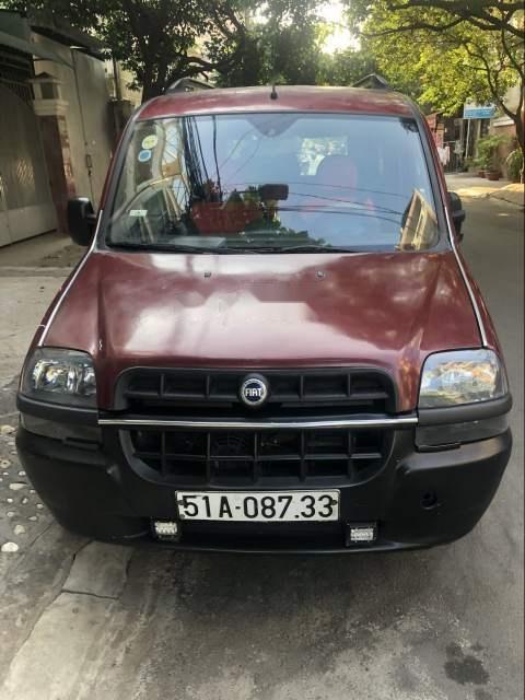 Fiat Doblo 2003 - Cần bán gấp Fiat Doblo sản xuất năm 2003, màu đỏ