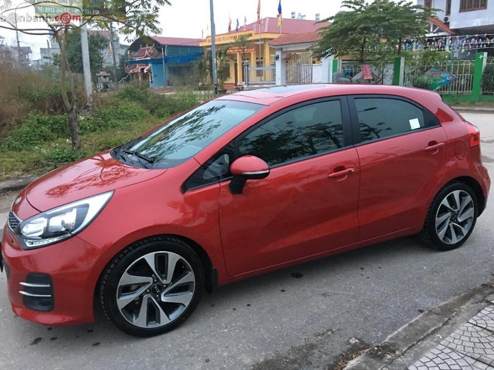 Kia Rio 2015 - Cần bán xe Kia Rio đời 2015, màu đỏ, xe nhập còn mới, giá 495tr