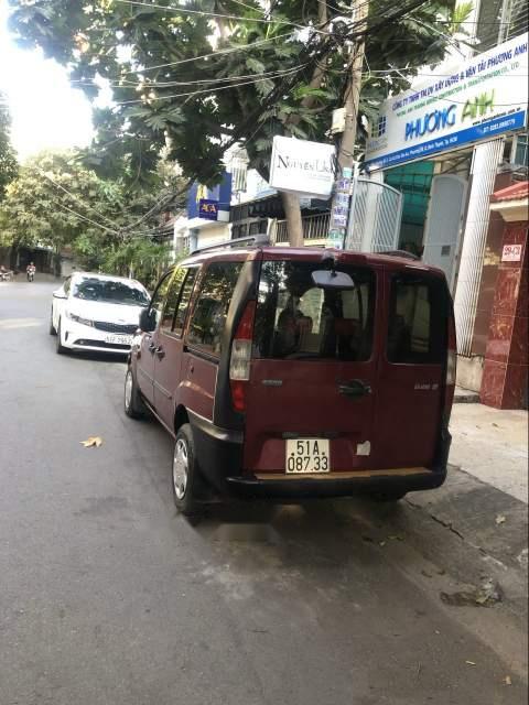 Fiat Doblo 2003 - Cần bán gấp Fiat Doblo sản xuất năm 2003, màu đỏ