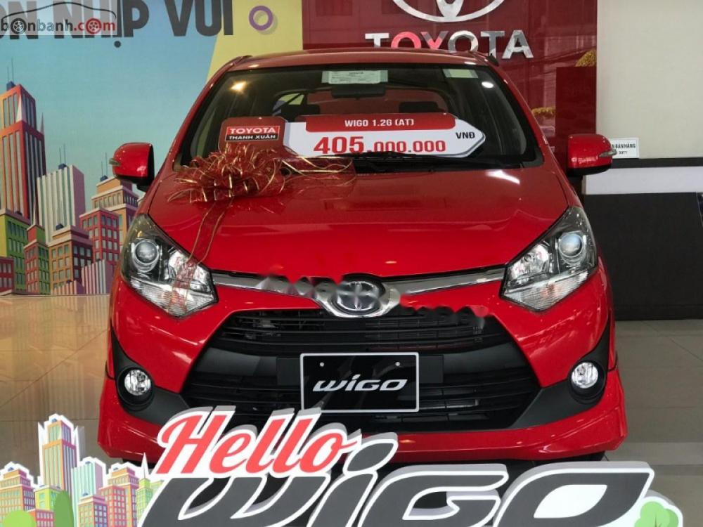 Toyota Wigo  1.2G MT 2018 - Bán Toyota Wigo 1.2G MT 2018, màu trắng, hoàn tất thủ tục đăng ký đăng kiểm trong ngày