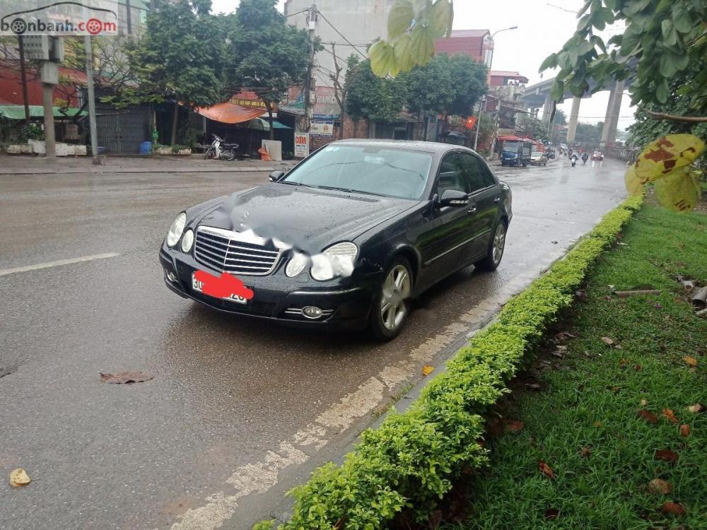 Mercedes-Benz E class E200 2007 - Bán Mercedes E200 sản xuất năm 2007, màu đen  