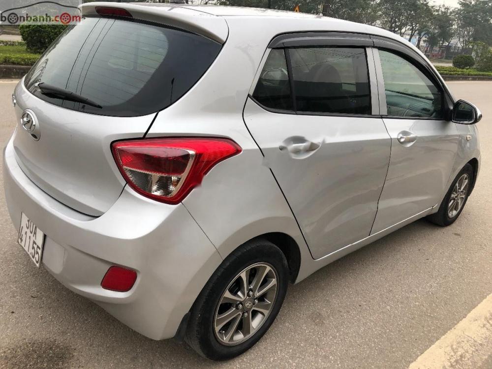 Hyundai Grand i10 Mt 2014 - Xe Hyundai Grand i10 Mt đời 2014, màu bạc, nhập khẩu chính chủ