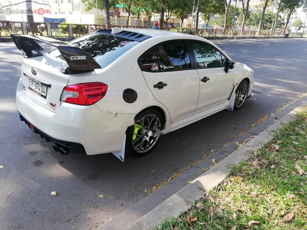 Subaru WRX STI 2015 - Cần bán gấp Subaru WRX STI sản xuất 2015, màu trắng, nhập khẩu nguyên chiếc