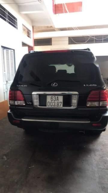 Lexus LX 470 2007 - Bán Lexus LX 470 năm sản xuất 2007, màu đen, nhập khẩu