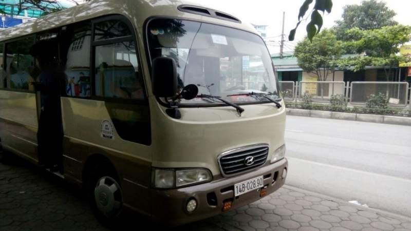 Hyundai County   2008 - Bán Hyundai County 2008, màu kem (be), 425 triệu