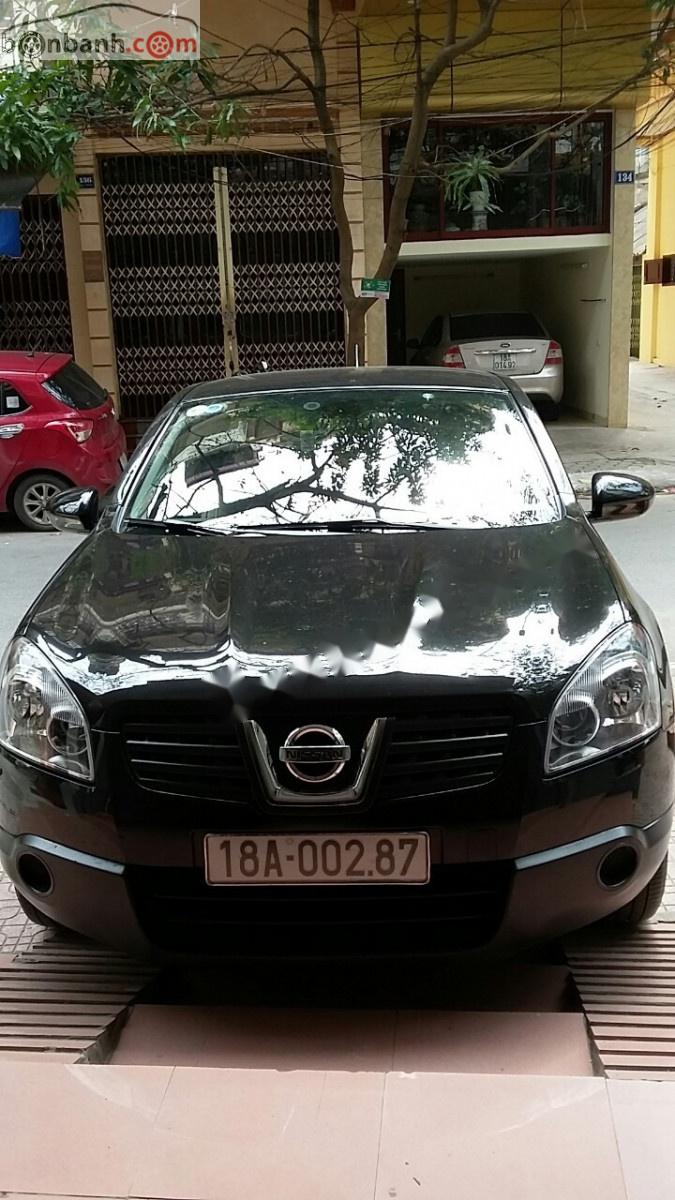 Nissan Qashqai 2008 - Cần bán Nissan Qashqai đời 2008, màu đen, nhập khẩu