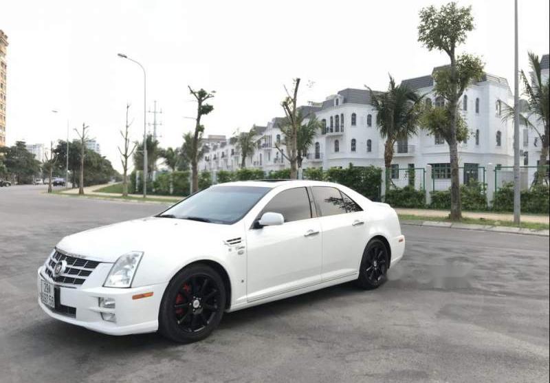 Cadillac STS    Platinum 2008 - Bán gấp Cadillac STS Platinum năm sản xuất 2008, màu trắng, xe nhập