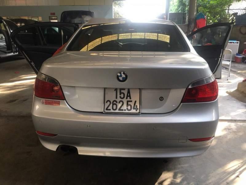 BMW 5 Series 530i 2004 - Bán xe BMW 5 Series 530i năm sản xuất 2004, màu bạc, xe nhập, 400tr