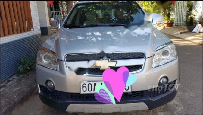 Chevrolet Captiva   2008 - Xe Chevrolet Captiva sản xuất năm 2008, màu bạc, nhập khẩu xe gia đình, giá 265tr