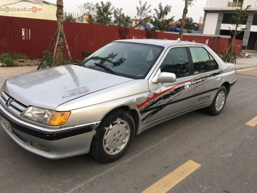 Peugeot 605 1994 - Cần bán xe Peugeot 605 đời 1994, màu bạc, nhập khẩu xe gia đình