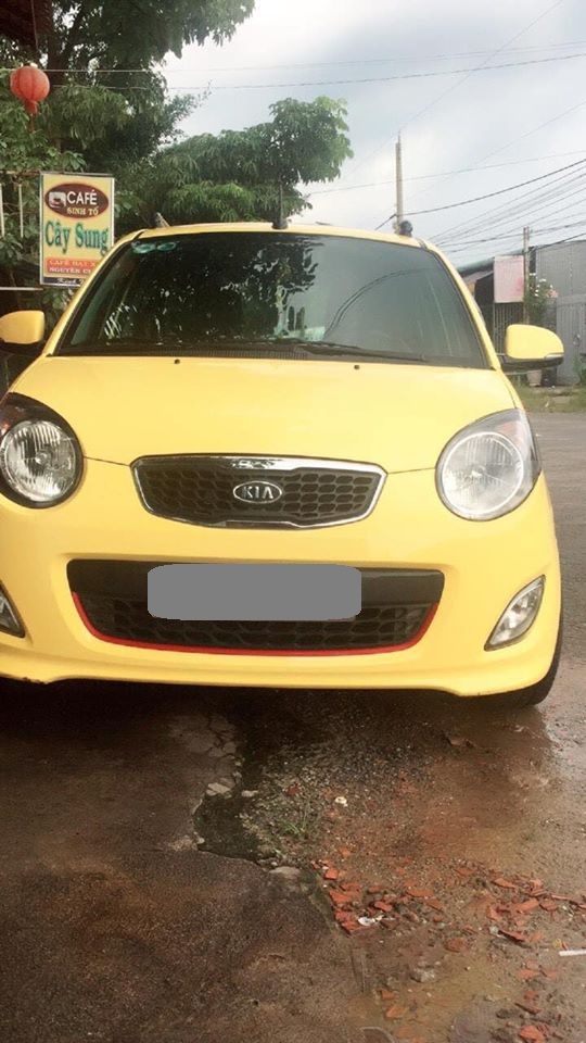 Kia Morning SX 2011 - Bán Kia Morning SX 2011, tự động, màu vàng, đẹp tuyệt