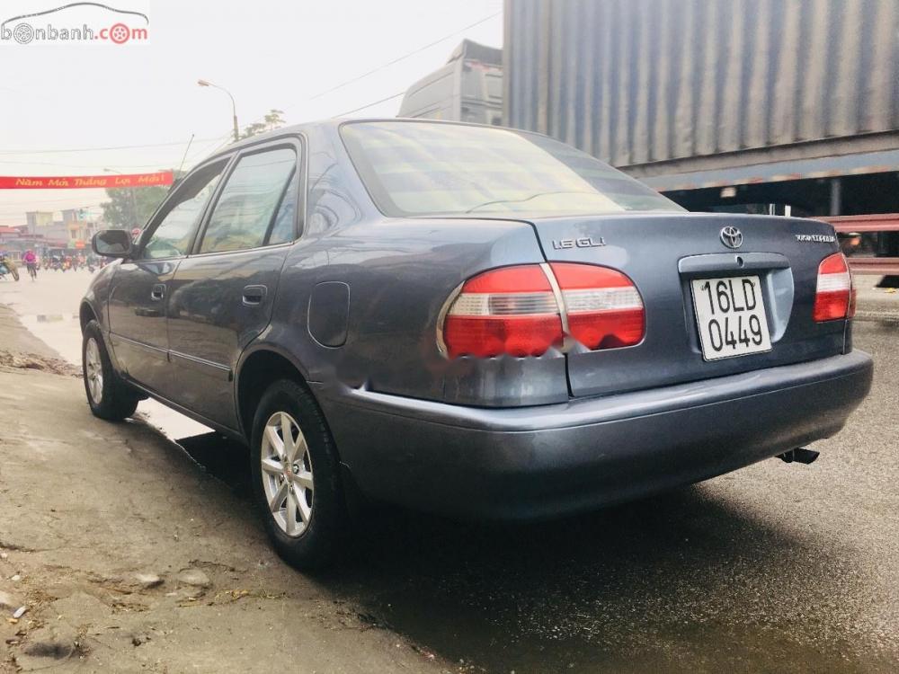 Toyota Corolla GLi 1.6 MT 1999 - Bán ô tô Toyota Corolla GLi 1.6 MT 1999, màu xám, nhập khẩu