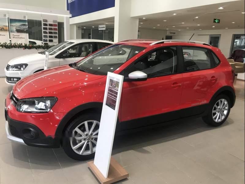 Volkswagen Polo  Cross  2018 - Bán Volkswagen Polo Cross sản xuất năm 2018, màu đỏ, nhập khẩu nguyên chiếc