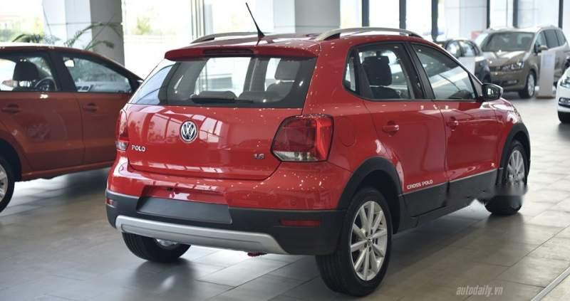 Volkswagen Polo  Cross  2018 - Bán Volkswagen Polo Cross sản xuất năm 2018, màu đỏ, nhập khẩu nguyên chiếc