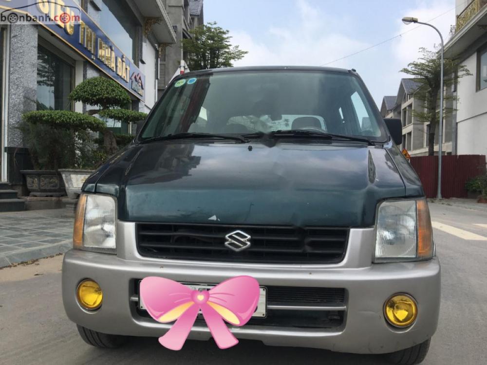 Suzuki Wagon R   2006 - Cần bán xe Suzuki Wagon R đời 2006, màu xanh lam, giá 110tr