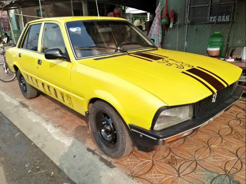 Peugeot 505 1981 - Bán Peugeot 505 năm 1981, màu vàng, nhập khẩu