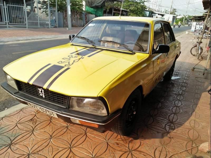 Peugeot 505 1981 - Bán Peugeot 505 năm 1981, màu vàng, nhập khẩu