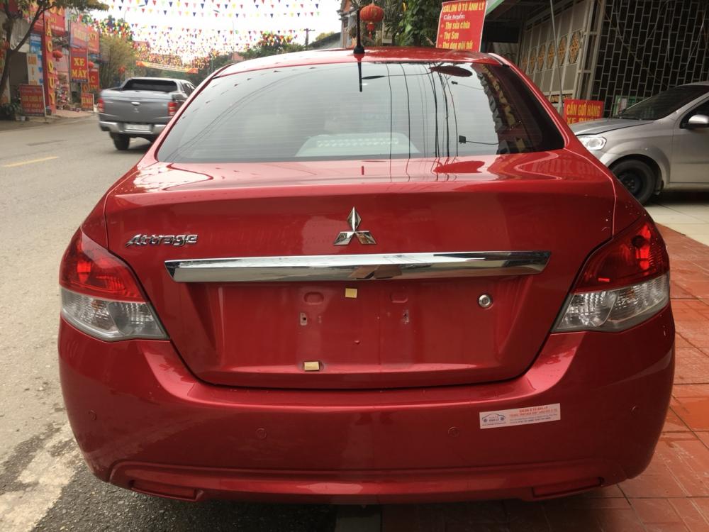 Mitsubishi Attrage 2014 - Bán Mitsubishi Attrage 2014, màu đỏ, nhập khẩu nguyên chiếc, giá 335tr